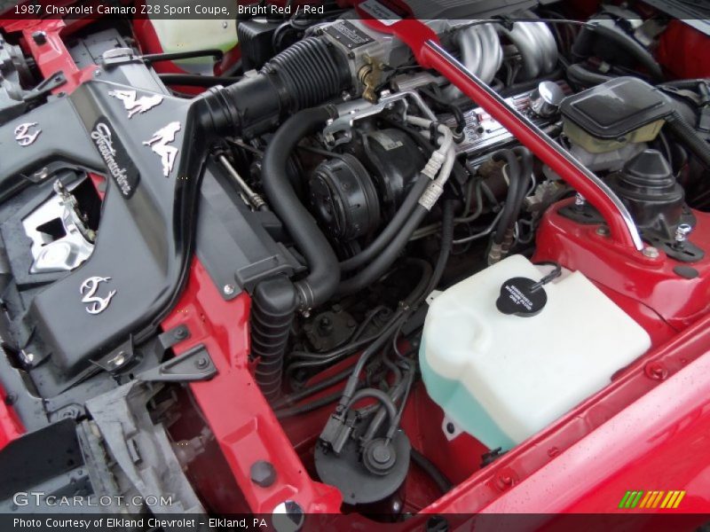  1987 Camaro Z28 Sport Coupe Engine - 5.0 Liter TPI OHV 16-Valve V8