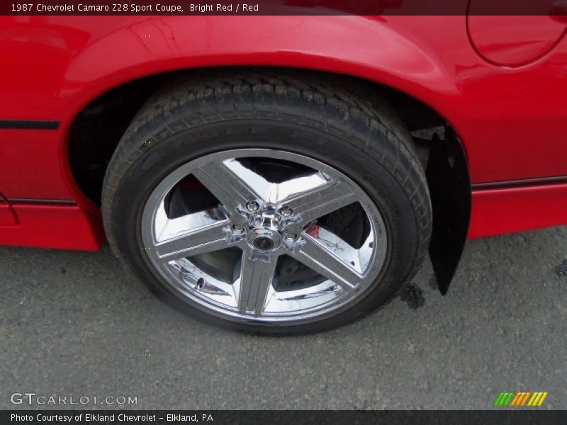  1987 Camaro Z28 Sport Coupe Wheel