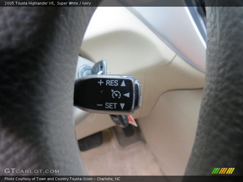 Super White / Ivory 2005 Toyota Highlander V6