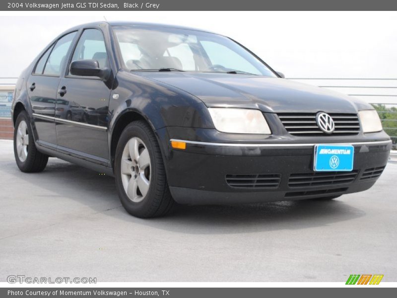 Black / Grey 2004 Volkswagen Jetta GLS TDI Sedan