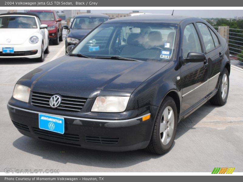Black / Grey 2004 Volkswagen Jetta GLS TDI Sedan