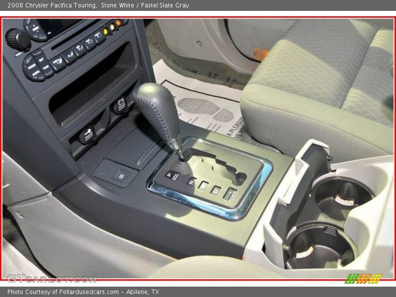 Stone White / Pastel Slate Gray 2008 Chrysler Pacifica Touring