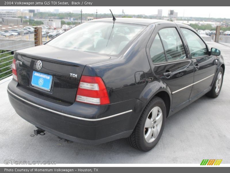 Black / Grey 2004 Volkswagen Jetta GLS TDI Sedan