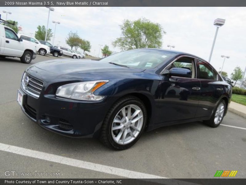 Navy Blue Metallic / Charcoal 2009 Nissan Maxima 3.5 S