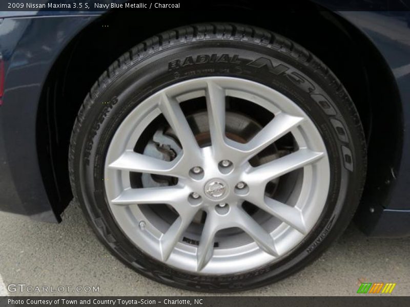 Navy Blue Metallic / Charcoal 2009 Nissan Maxima 3.5 S