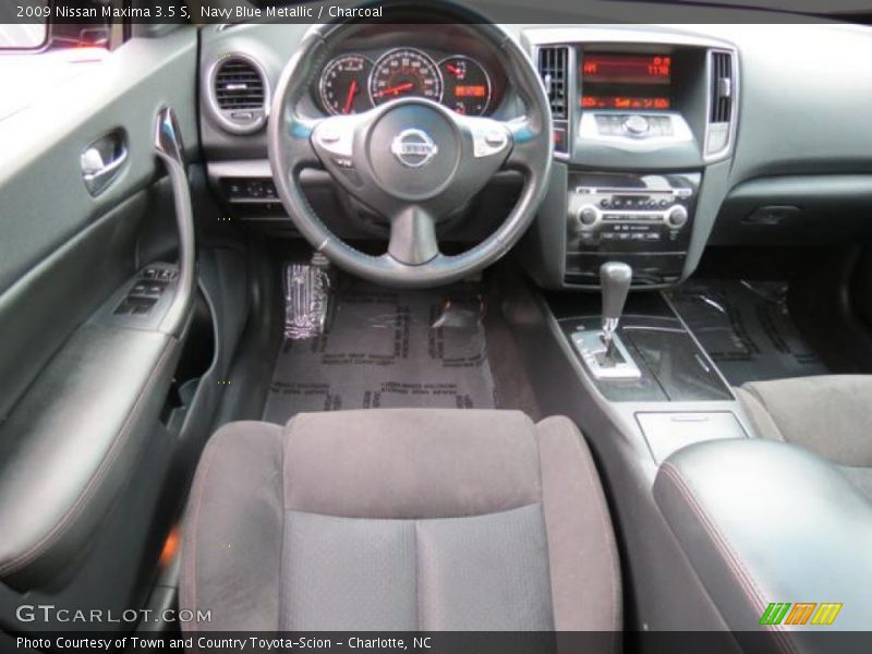 Navy Blue Metallic / Charcoal 2009 Nissan Maxima 3.5 S