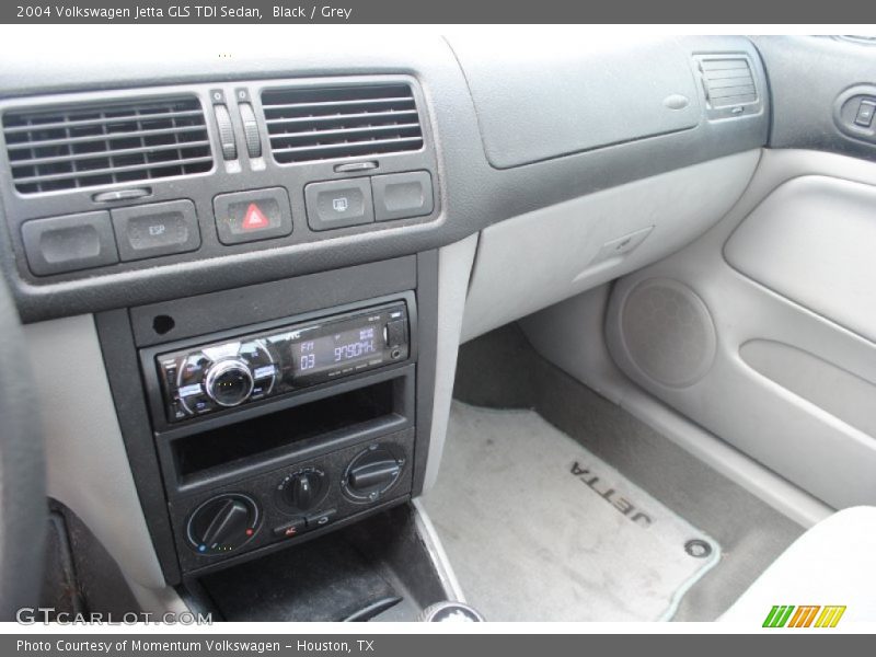 Black / Grey 2004 Volkswagen Jetta GLS TDI Sedan