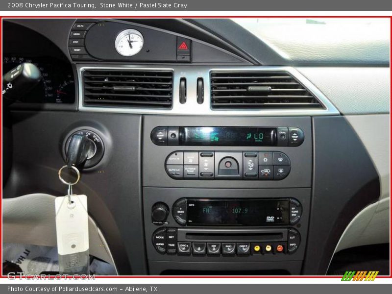 Stone White / Pastel Slate Gray 2008 Chrysler Pacifica Touring