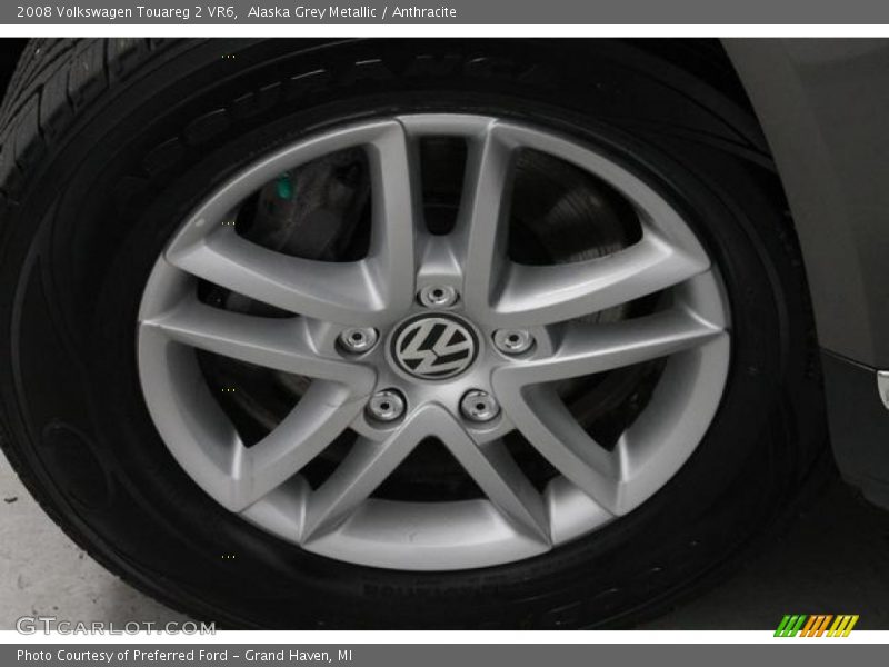Alaska Grey Metallic / Anthracite 2008 Volkswagen Touareg 2 VR6