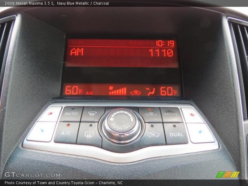 Navy Blue Metallic / Charcoal 2009 Nissan Maxima 3.5 S