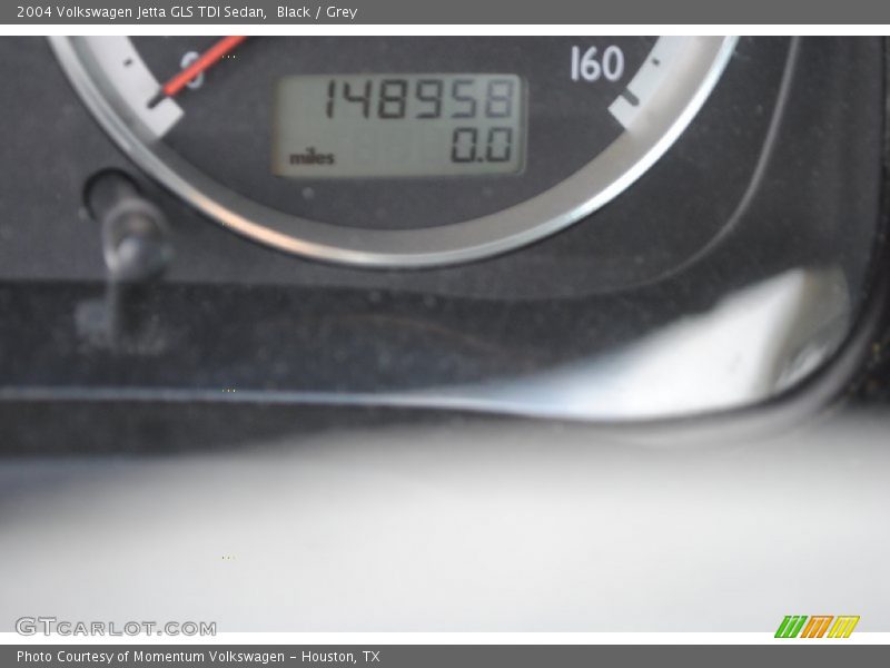 Black / Grey 2004 Volkswagen Jetta GLS TDI Sedan