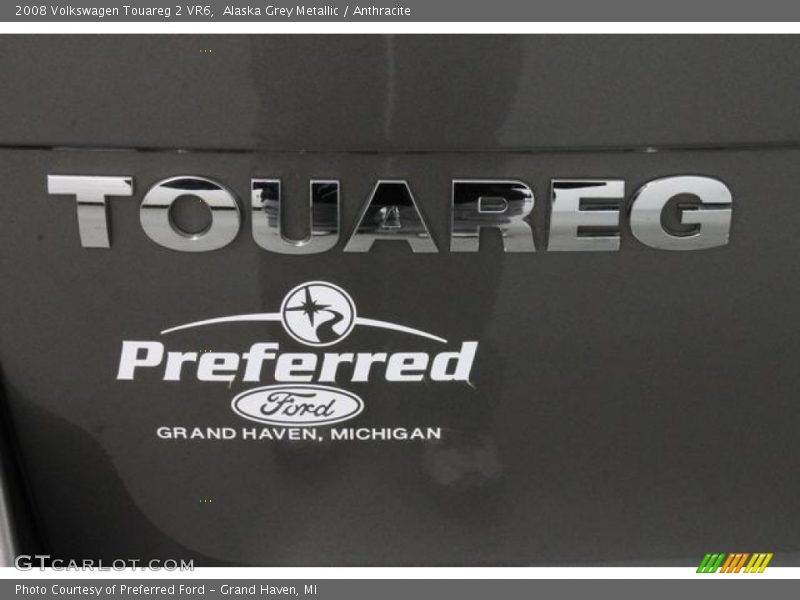 Alaska Grey Metallic / Anthracite 2008 Volkswagen Touareg 2 VR6