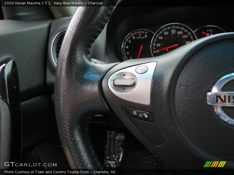Navy Blue Metallic / Charcoal 2009 Nissan Maxima 3.5 S