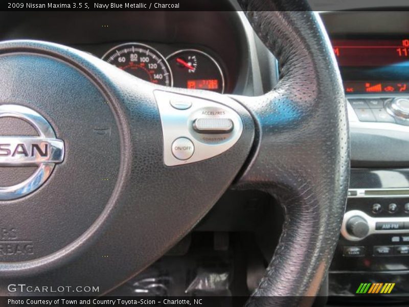 Navy Blue Metallic / Charcoal 2009 Nissan Maxima 3.5 S