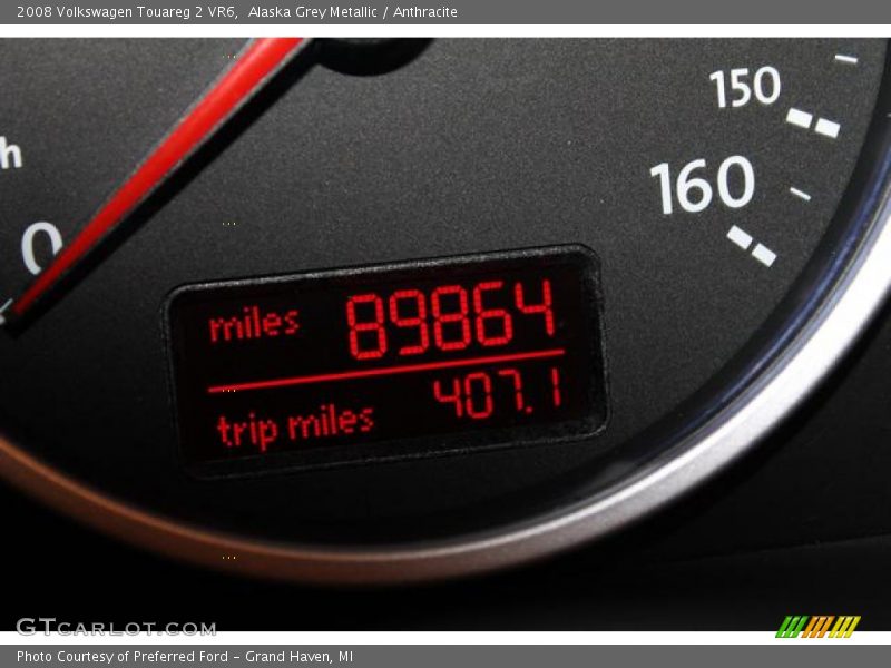 Alaska Grey Metallic / Anthracite 2008 Volkswagen Touareg 2 VR6