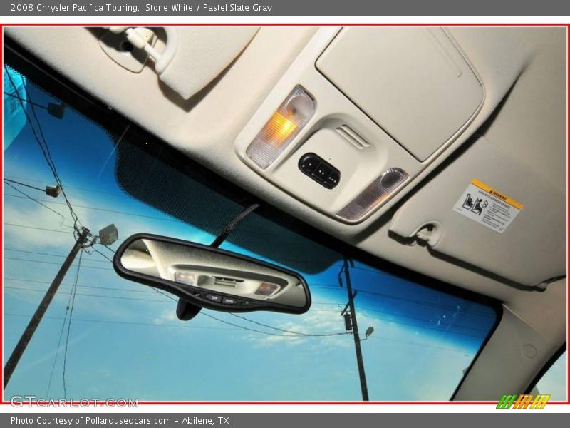 Stone White / Pastel Slate Gray 2008 Chrysler Pacifica Touring