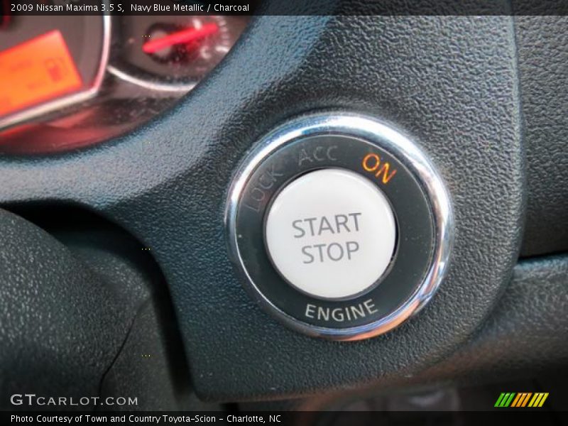 Navy Blue Metallic / Charcoal 2009 Nissan Maxima 3.5 S