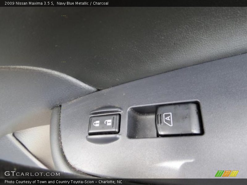 Navy Blue Metallic / Charcoal 2009 Nissan Maxima 3.5 S