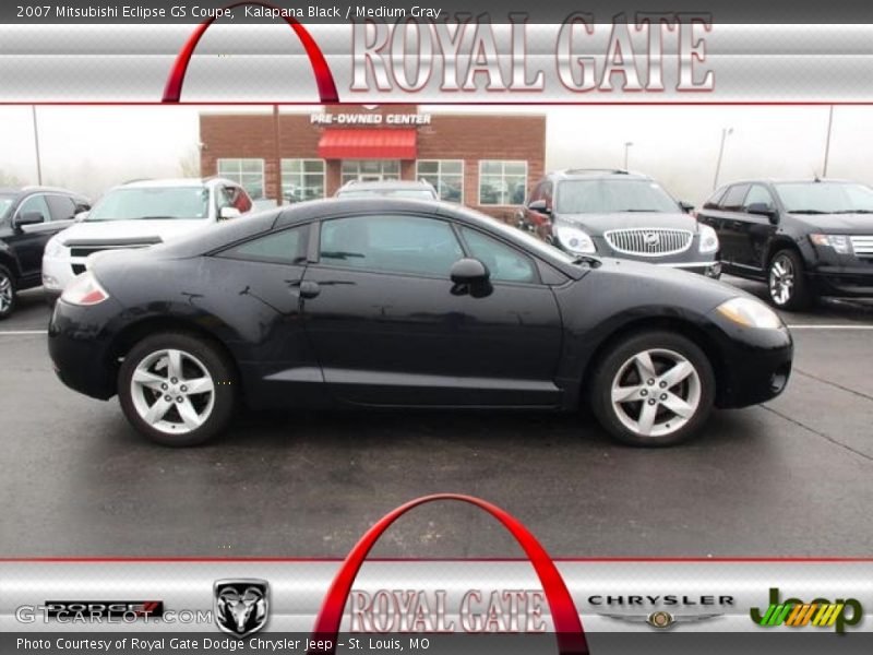 Kalapana Black / Medium Gray 2007 Mitsubishi Eclipse GS Coupe