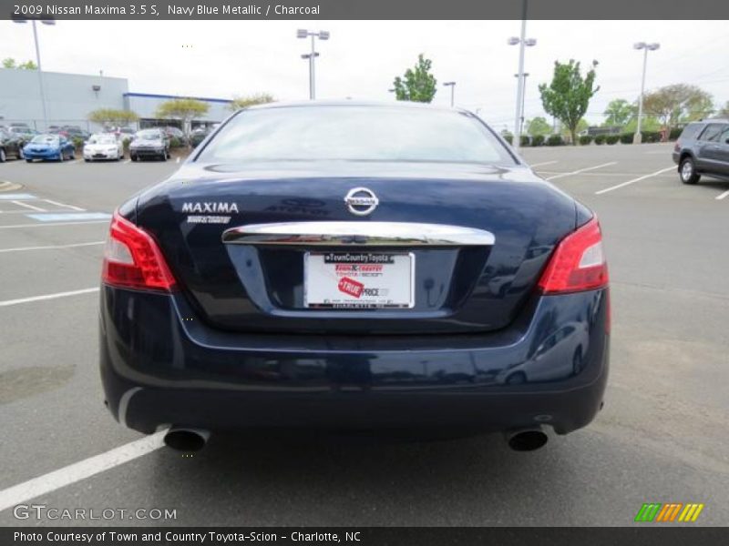 Navy Blue Metallic / Charcoal 2009 Nissan Maxima 3.5 S