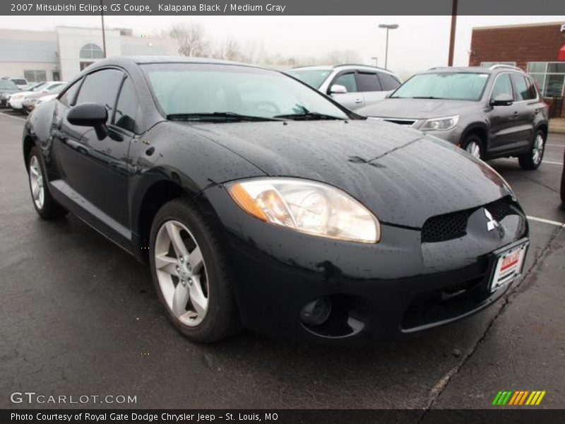 Kalapana Black / Medium Gray 2007 Mitsubishi Eclipse GS Coupe