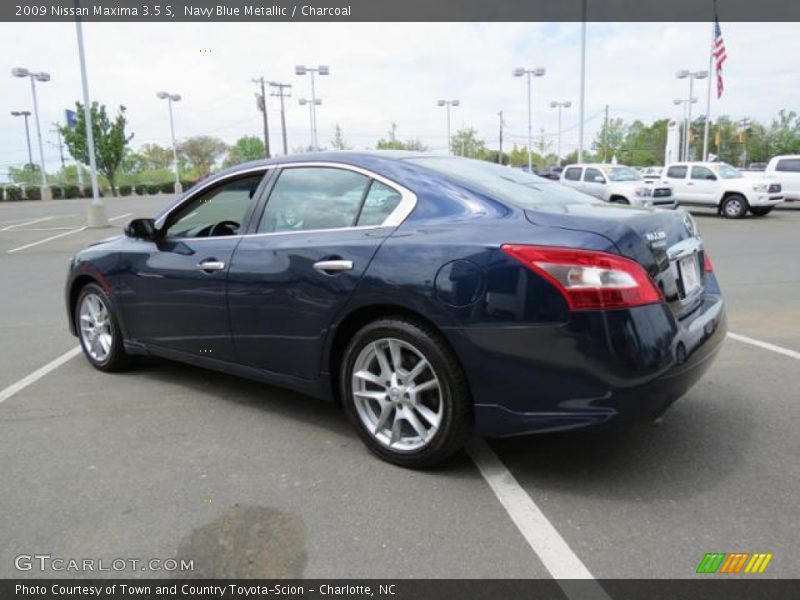 Navy Blue Metallic / Charcoal 2009 Nissan Maxima 3.5 S