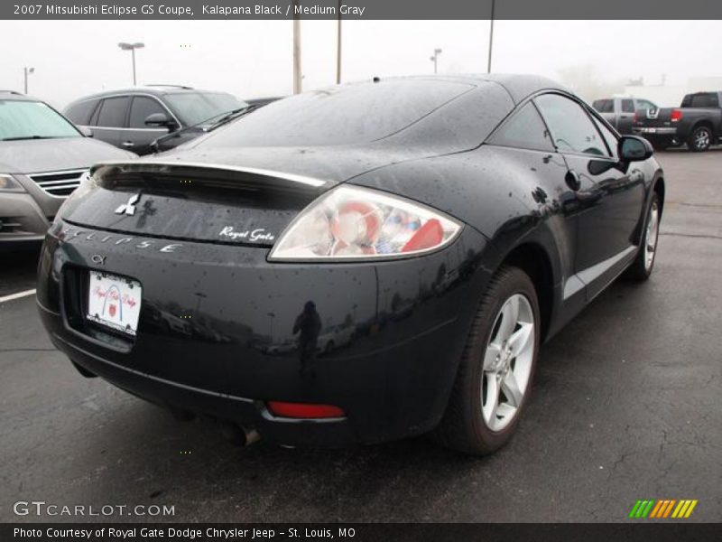Kalapana Black / Medium Gray 2007 Mitsubishi Eclipse GS Coupe