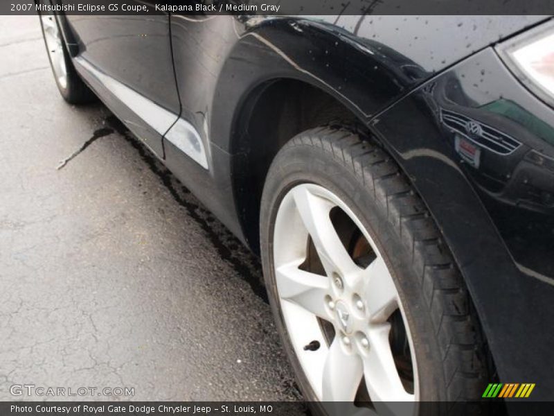 Kalapana Black / Medium Gray 2007 Mitsubishi Eclipse GS Coupe