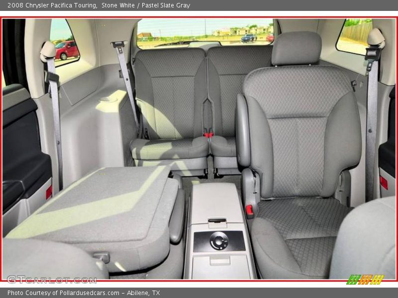 Stone White / Pastel Slate Gray 2008 Chrysler Pacifica Touring