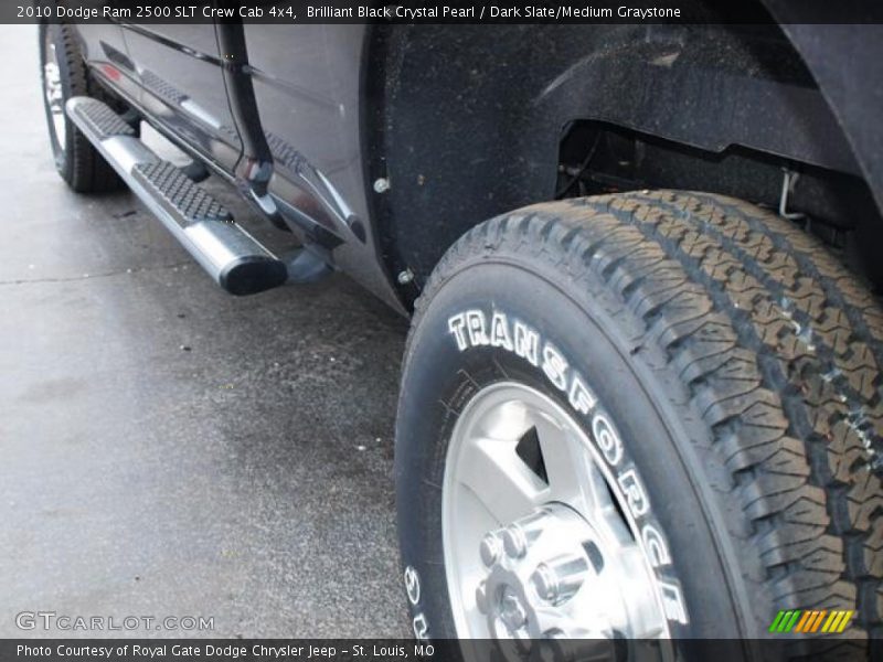 Brilliant Black Crystal Pearl / Dark Slate/Medium Graystone 2010 Dodge Ram 2500 SLT Crew Cab 4x4