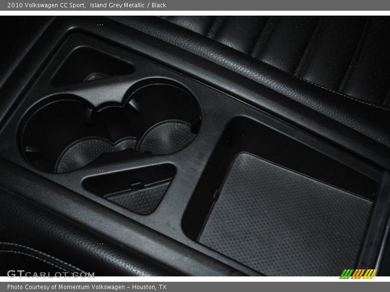 Island Grey Metallic / Black 2010 Volkswagen CC Sport