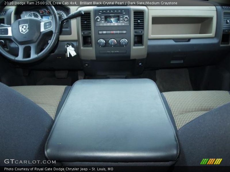 Brilliant Black Crystal Pearl / Dark Slate/Medium Graystone 2010 Dodge Ram 2500 SLT Crew Cab 4x4
