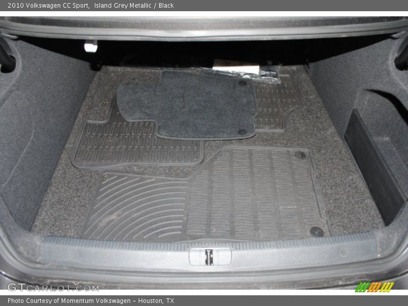 Island Grey Metallic / Black 2010 Volkswagen CC Sport