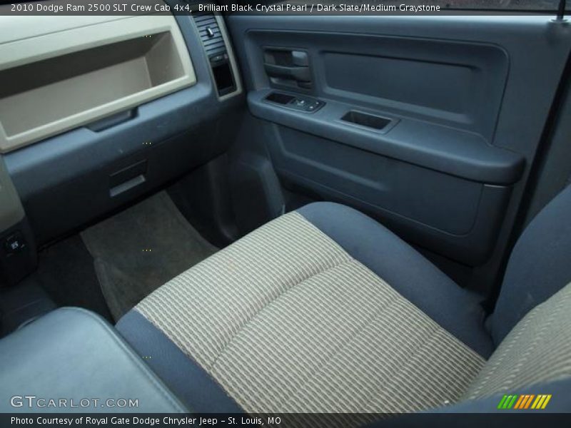 Brilliant Black Crystal Pearl / Dark Slate/Medium Graystone 2010 Dodge Ram 2500 SLT Crew Cab 4x4