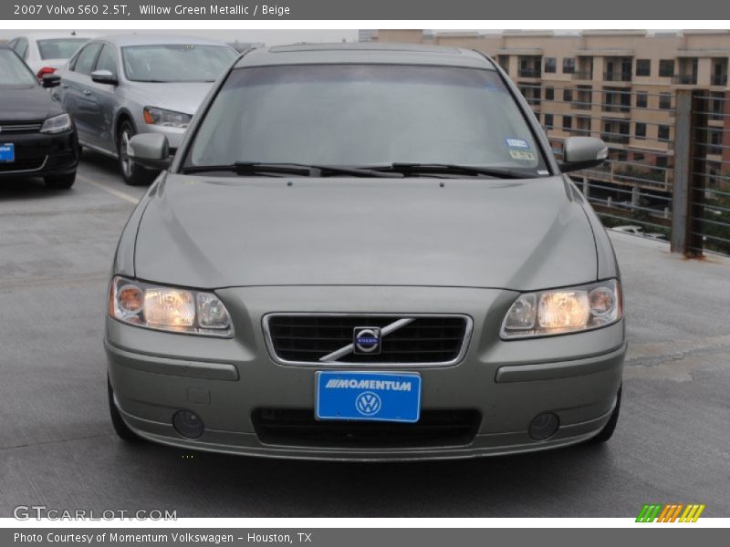 Willow Green Metallic / Beige 2007 Volvo S60 2.5T