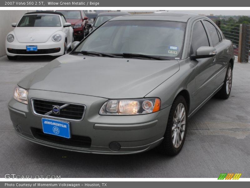 Willow Green Metallic / Beige 2007 Volvo S60 2.5T