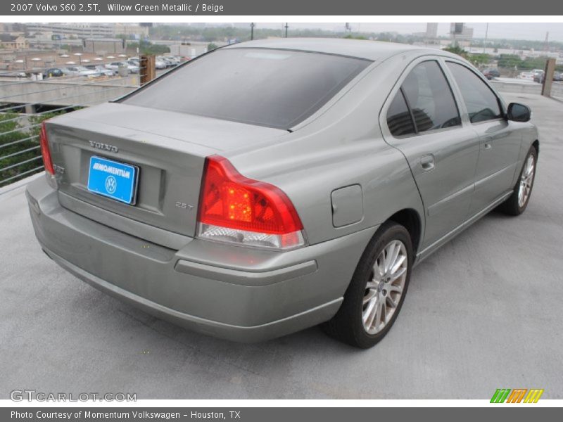 Willow Green Metallic / Beige 2007 Volvo S60 2.5T