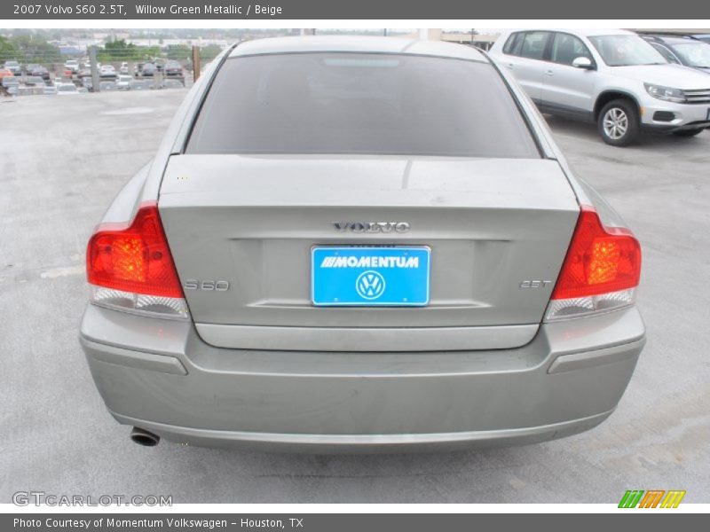 Willow Green Metallic / Beige 2007 Volvo S60 2.5T