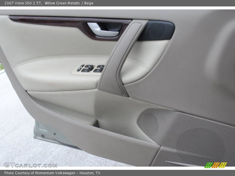 Willow Green Metallic / Beige 2007 Volvo S60 2.5T