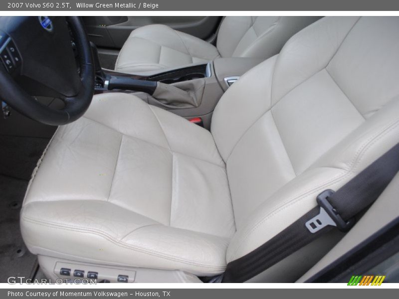 Willow Green Metallic / Beige 2007 Volvo S60 2.5T