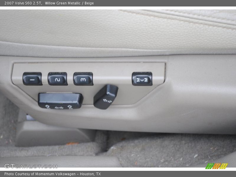 Willow Green Metallic / Beige 2007 Volvo S60 2.5T