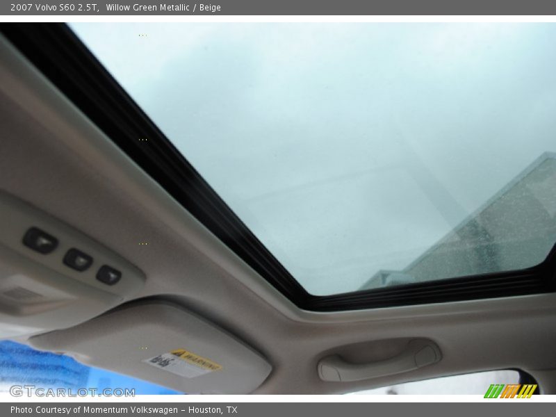 Willow Green Metallic / Beige 2007 Volvo S60 2.5T