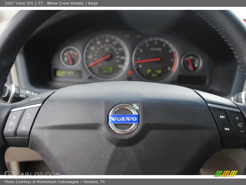 Willow Green Metallic / Beige 2007 Volvo S60 2.5T