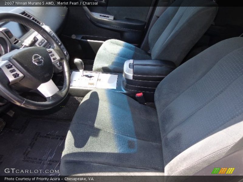 Merlot Pearl / Charcoal 2007 Nissan Murano S AWD