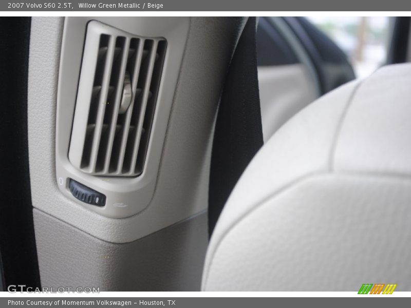 Willow Green Metallic / Beige 2007 Volvo S60 2.5T