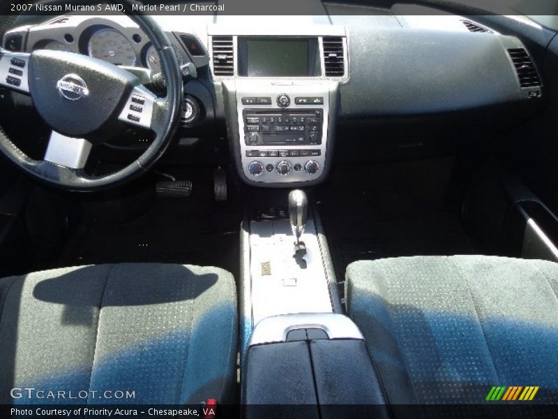 Merlot Pearl / Charcoal 2007 Nissan Murano S AWD