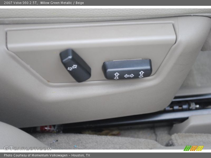 Willow Green Metallic / Beige 2007 Volvo S60 2.5T