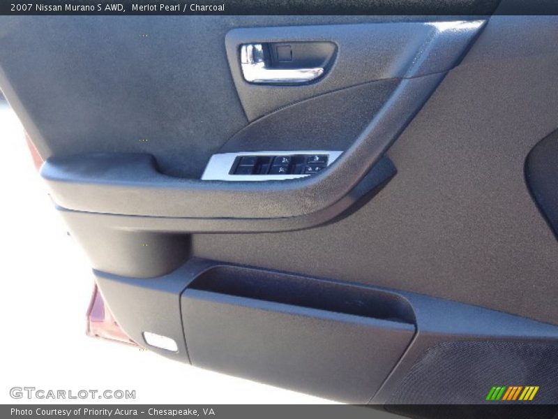 Merlot Pearl / Charcoal 2007 Nissan Murano S AWD