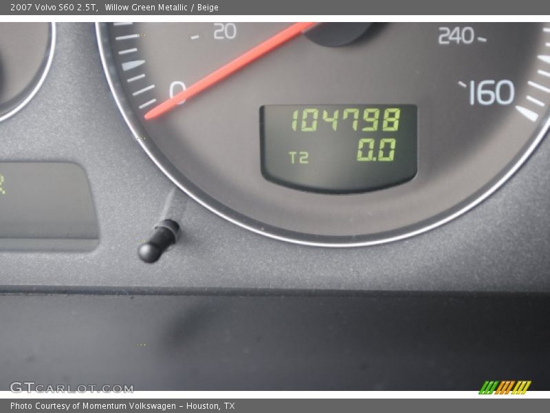 Willow Green Metallic / Beige 2007 Volvo S60 2.5T