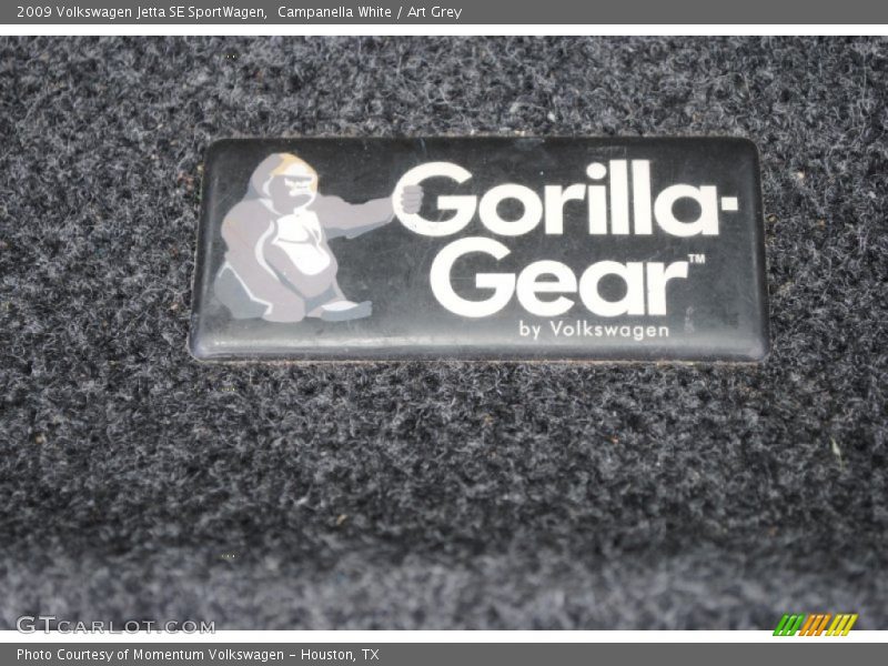Campanella White / Art Grey 2009 Volkswagen Jetta SE SportWagen